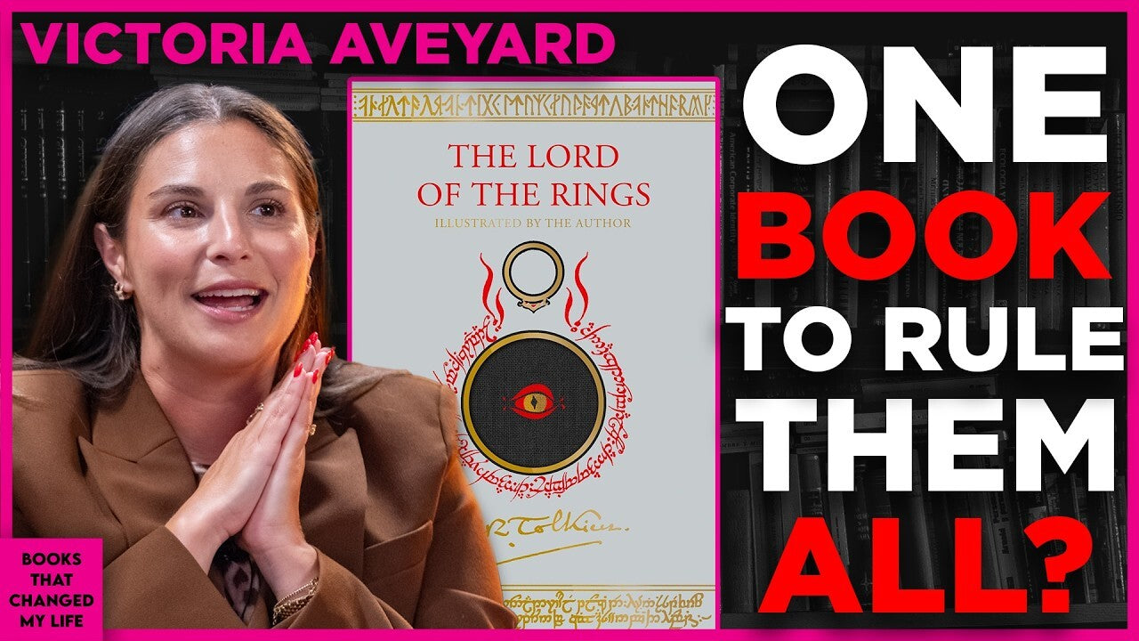 bestselling author Victoria Aveyard reflecting on world-building and creative discipline through Tolkien's trilogy