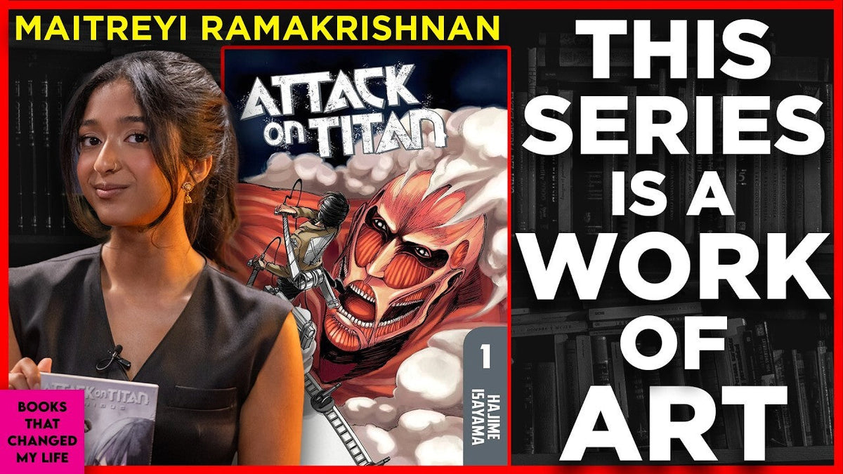 Maitreyi Ramakrishnan discussing Attack on Titan and the series as a work of art