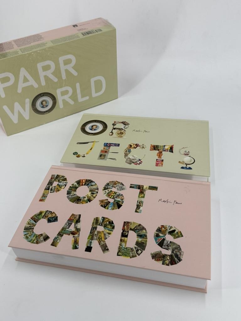 Martin Parr: Parrworld: Objects and Postcards (Signed Two-Volume Slipcase Set) - Aperture 2008