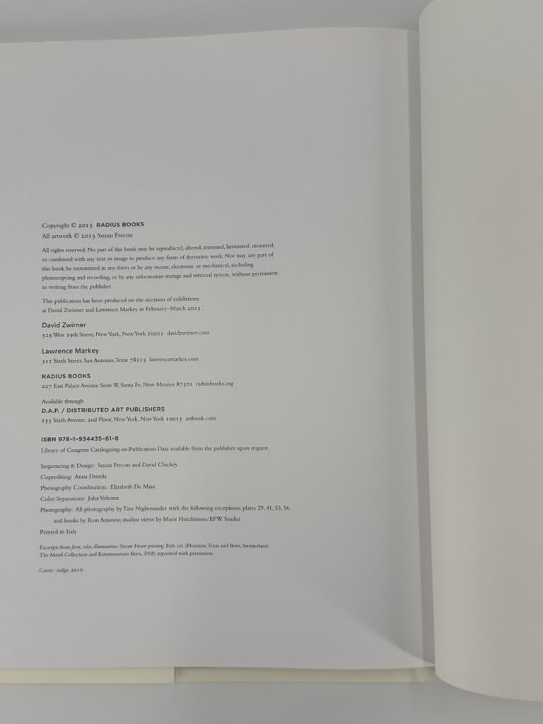 Suzan Frecon: Paper (Hardcover First Edition)