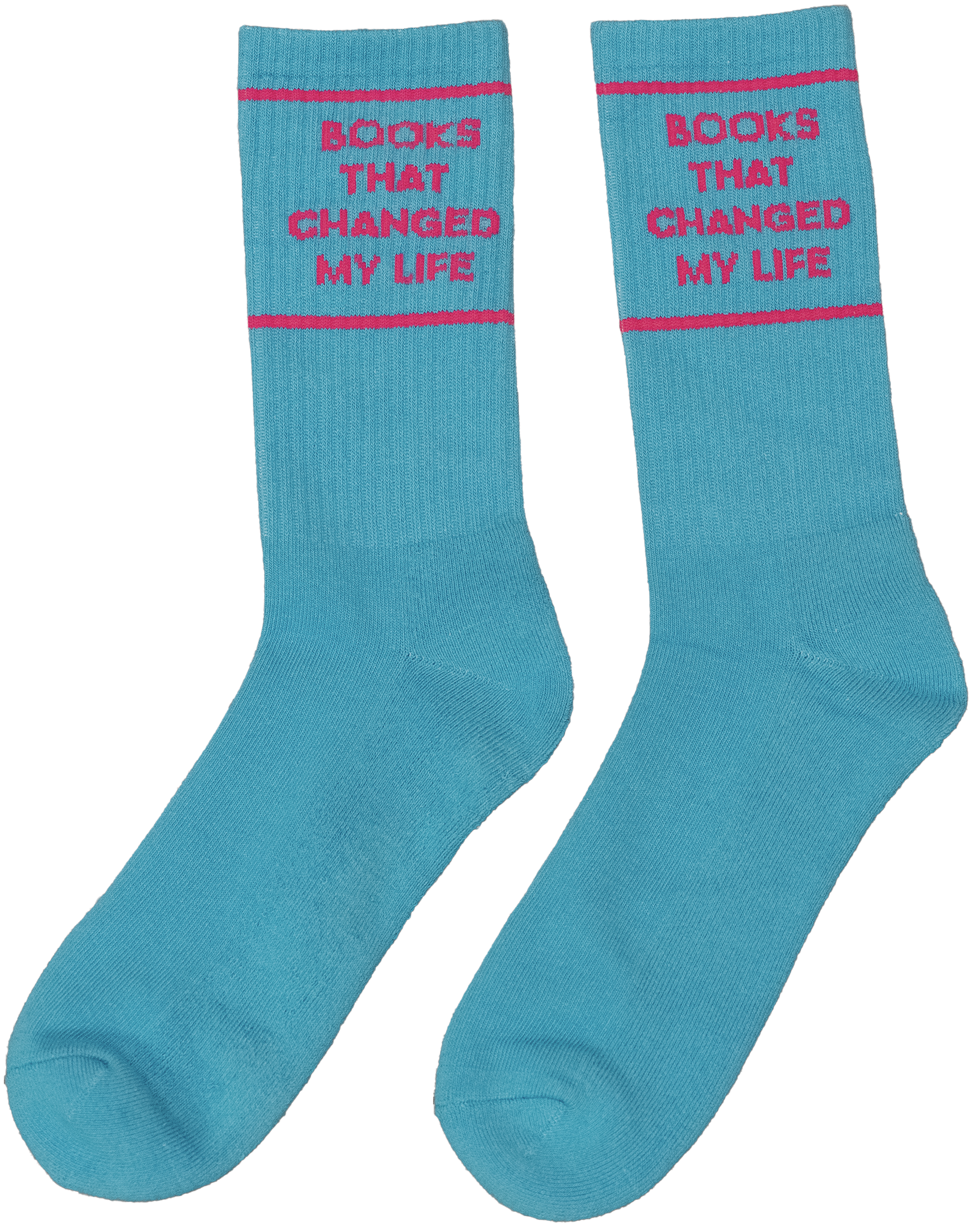 Books That Changed My Life Socks - Blue