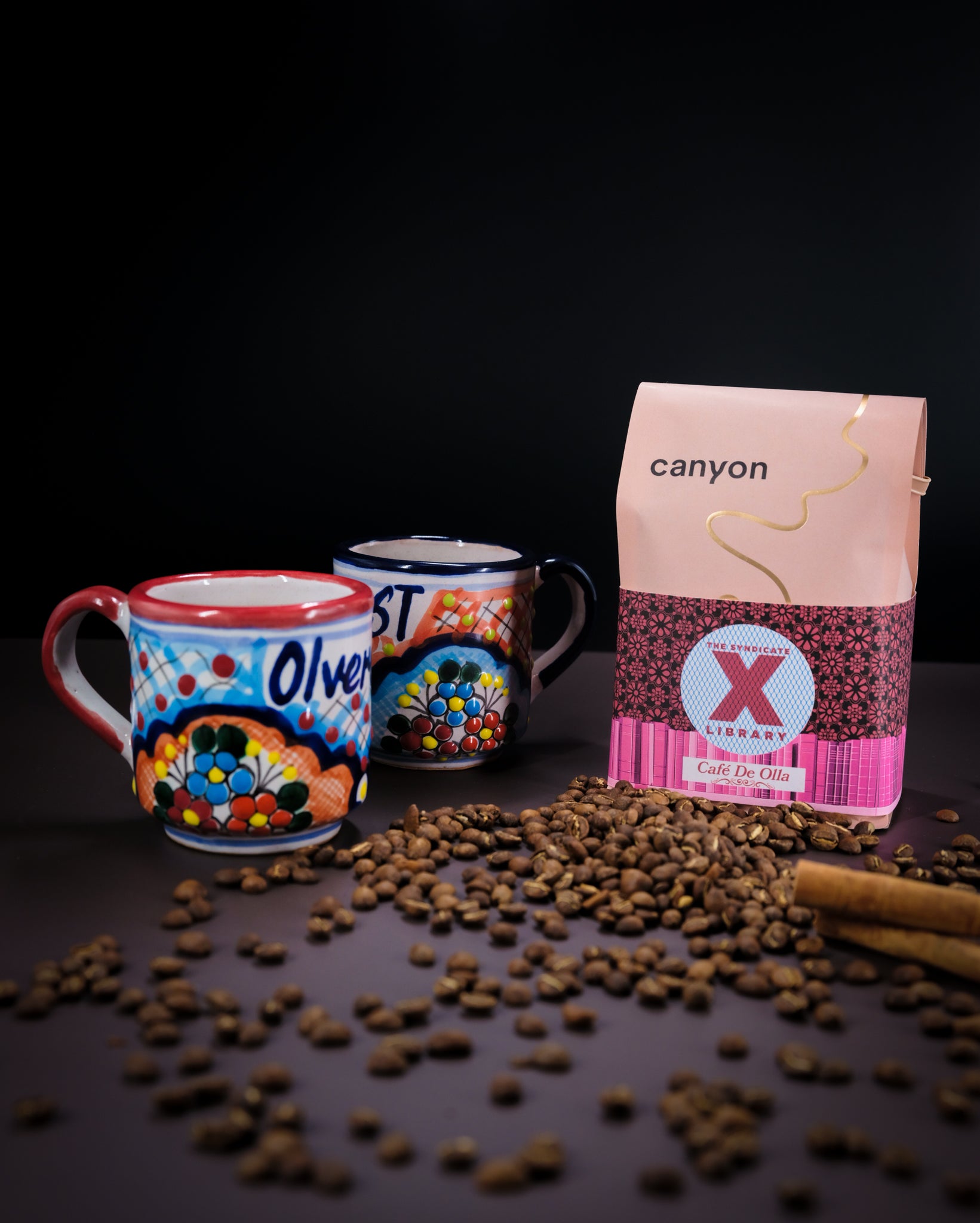 Limited Edition: Café De Olla and Olvera Street Mugs Gift Set