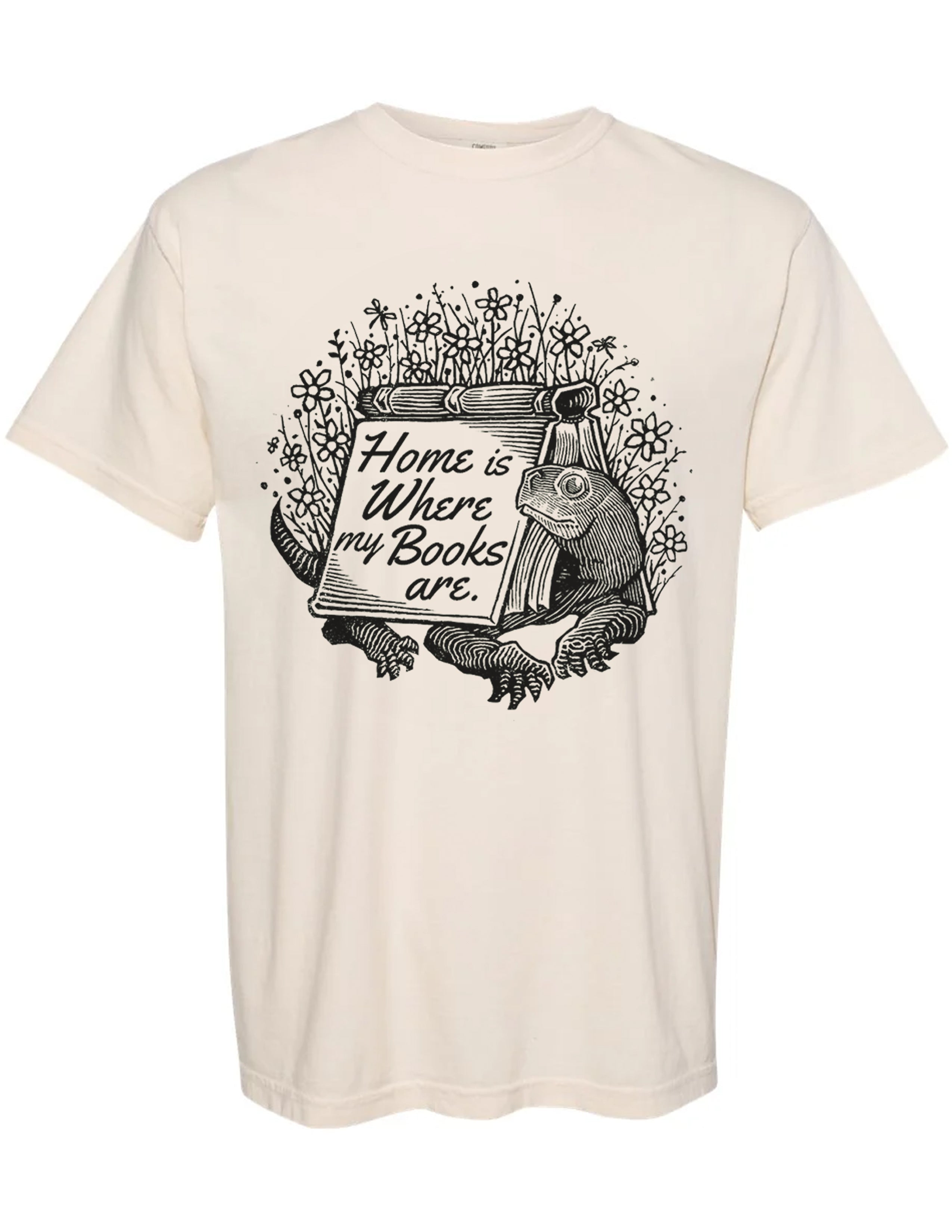 Home Is Where My Books Are Tee