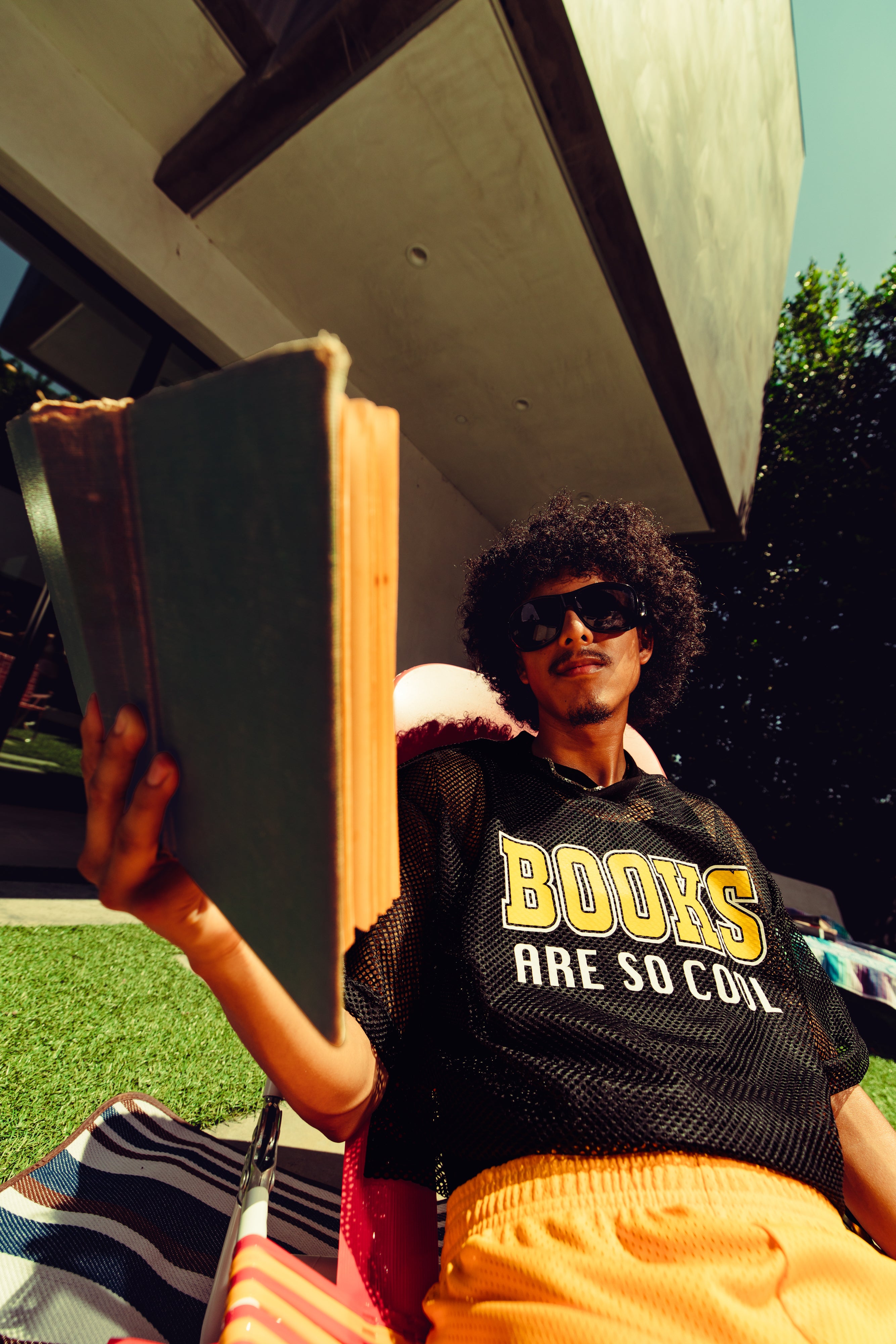 Books Are So Cool Mesh Shirt