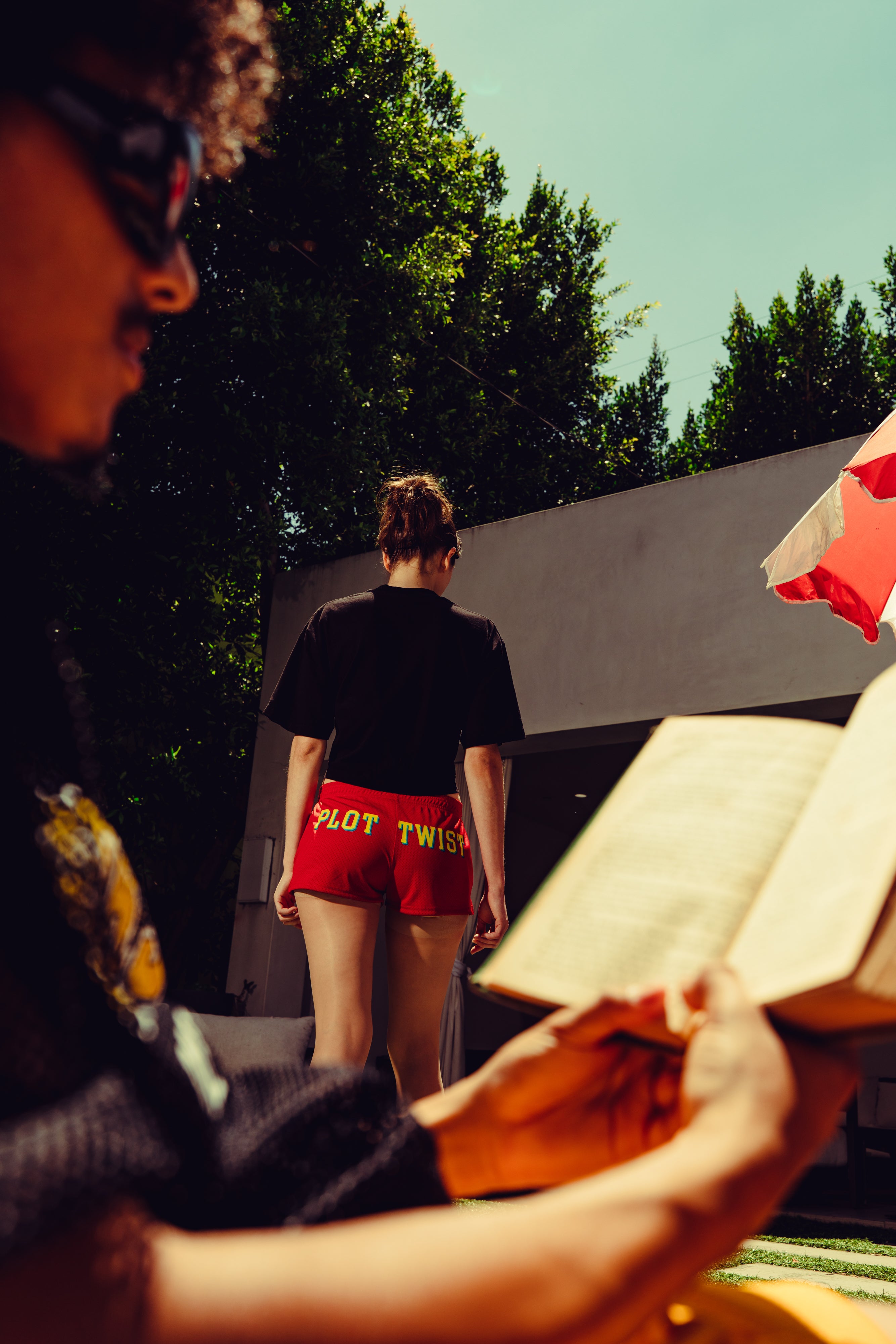 Plot Twist Mesh Shorts