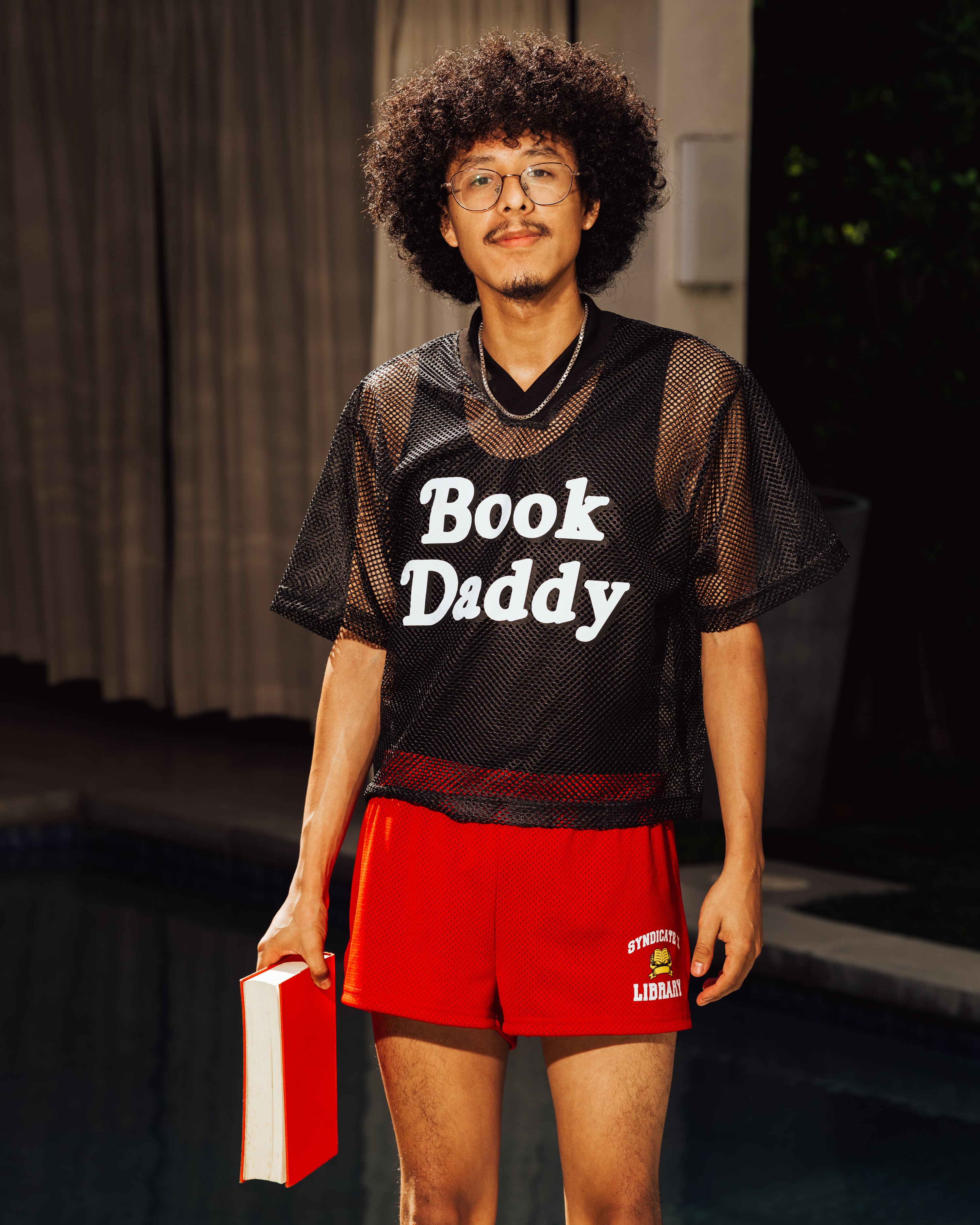 Book Daddy Mesh Shirt