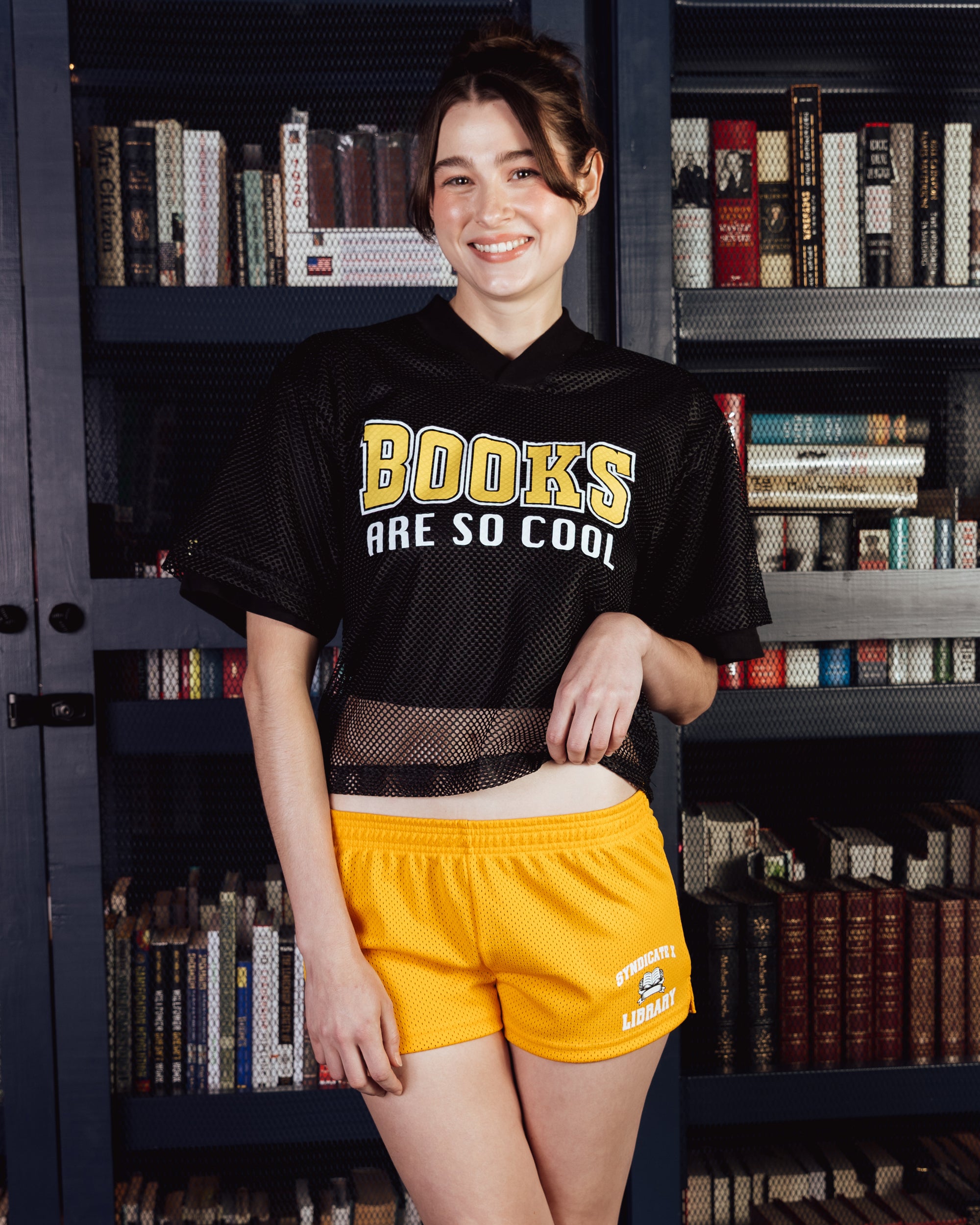 Books Are So Cool Mesh Shirt