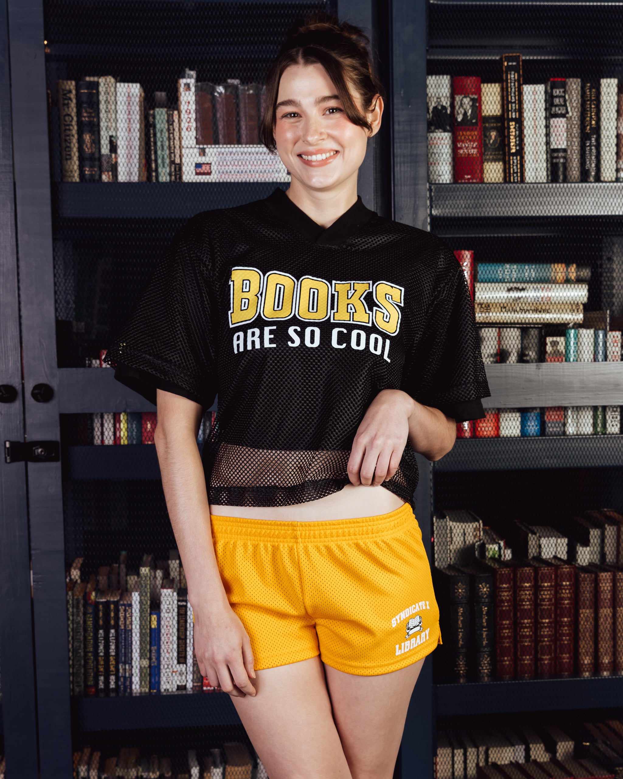 Books Are So Cool Mesh Shirt