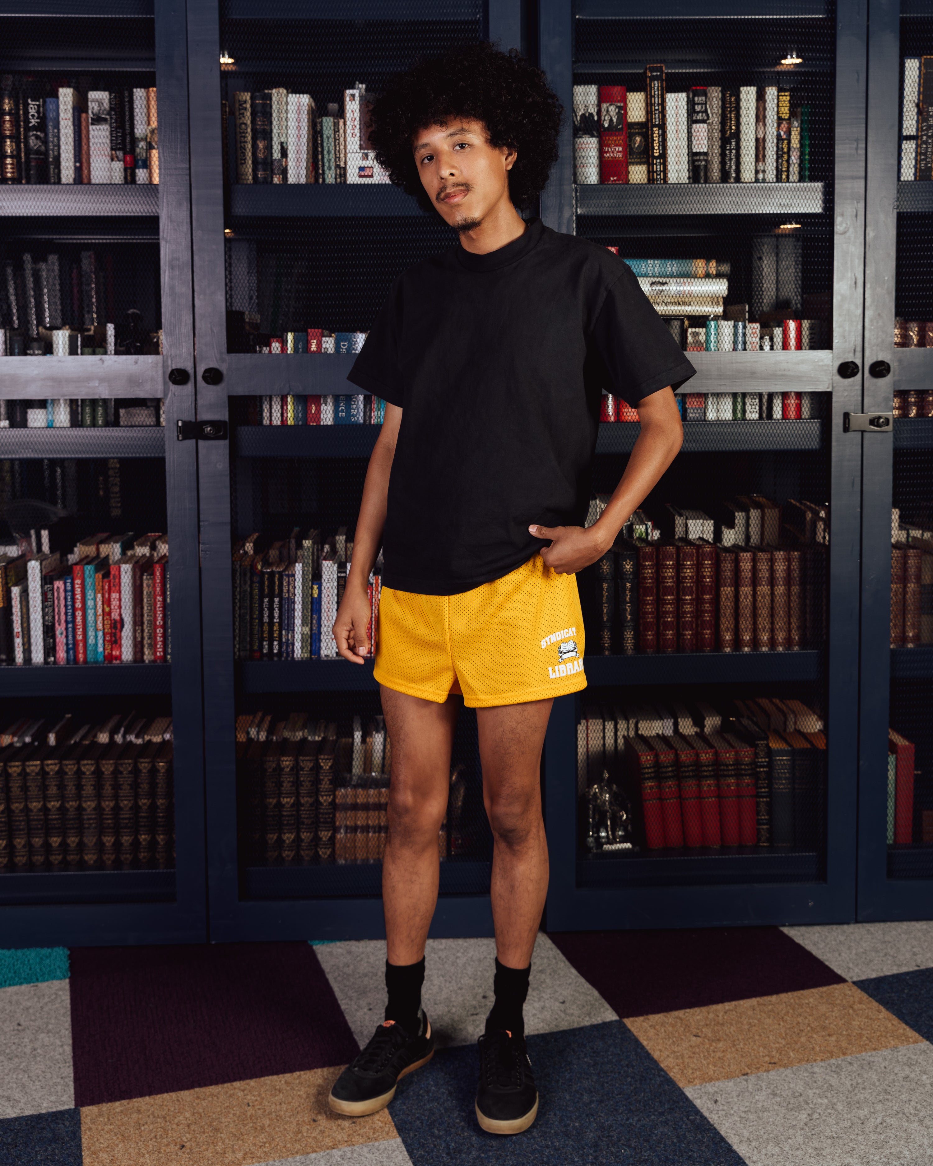 Book Nerd Mesh Shorts