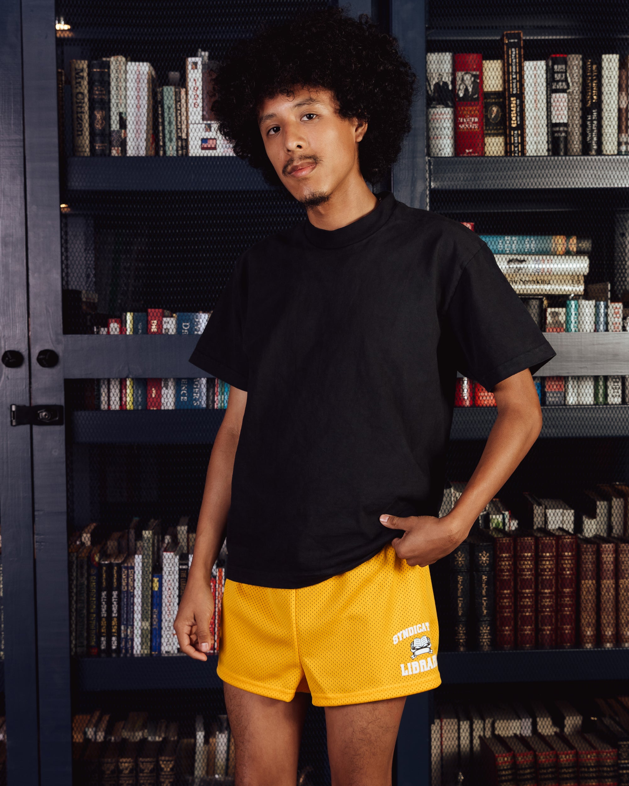 Book Nerd Mesh Shorts