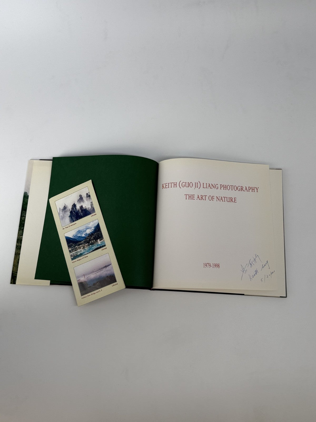 SIGNED Keith Guo Ji Liang Photography: The Art of Nature